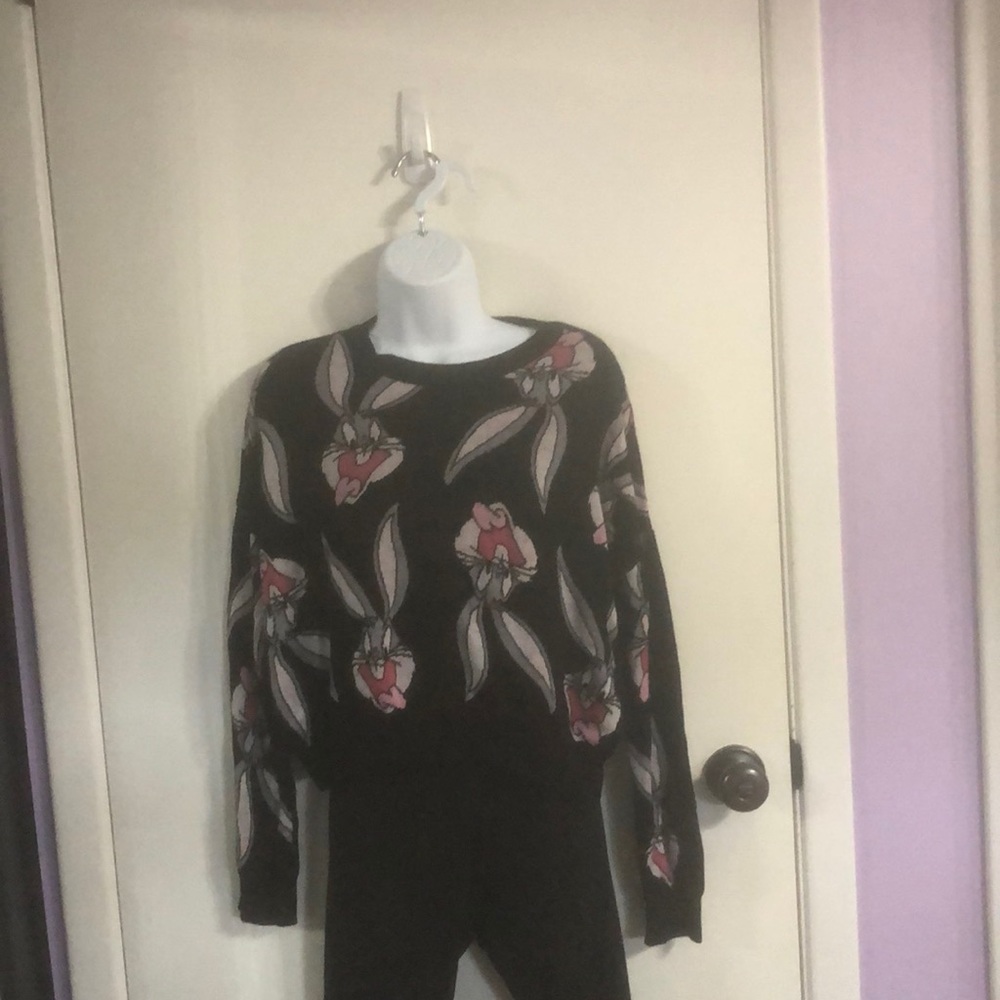 Bugs Bunny Cropped Sweater